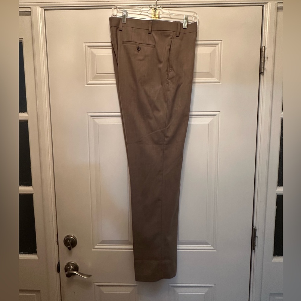 Ralph Lauren Classic Fit Ultra Flex Tan Men’s Dress Pants size 36W X 32L
